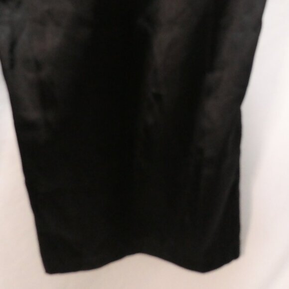 Unbranded | 2XL | Black Satin Texture Slip-On Loungewear Pants | Elastic Waist - Picture 16 of 16
